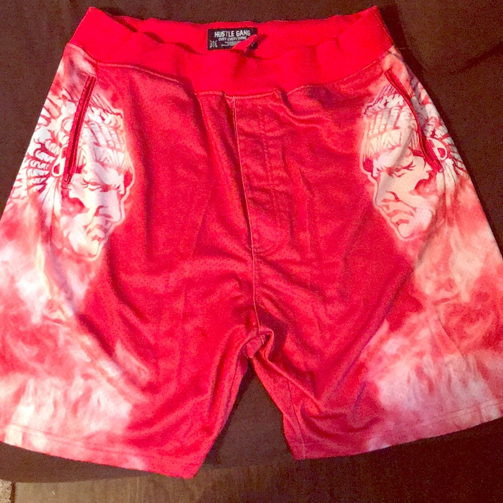 Hustlegang big cheif shorts